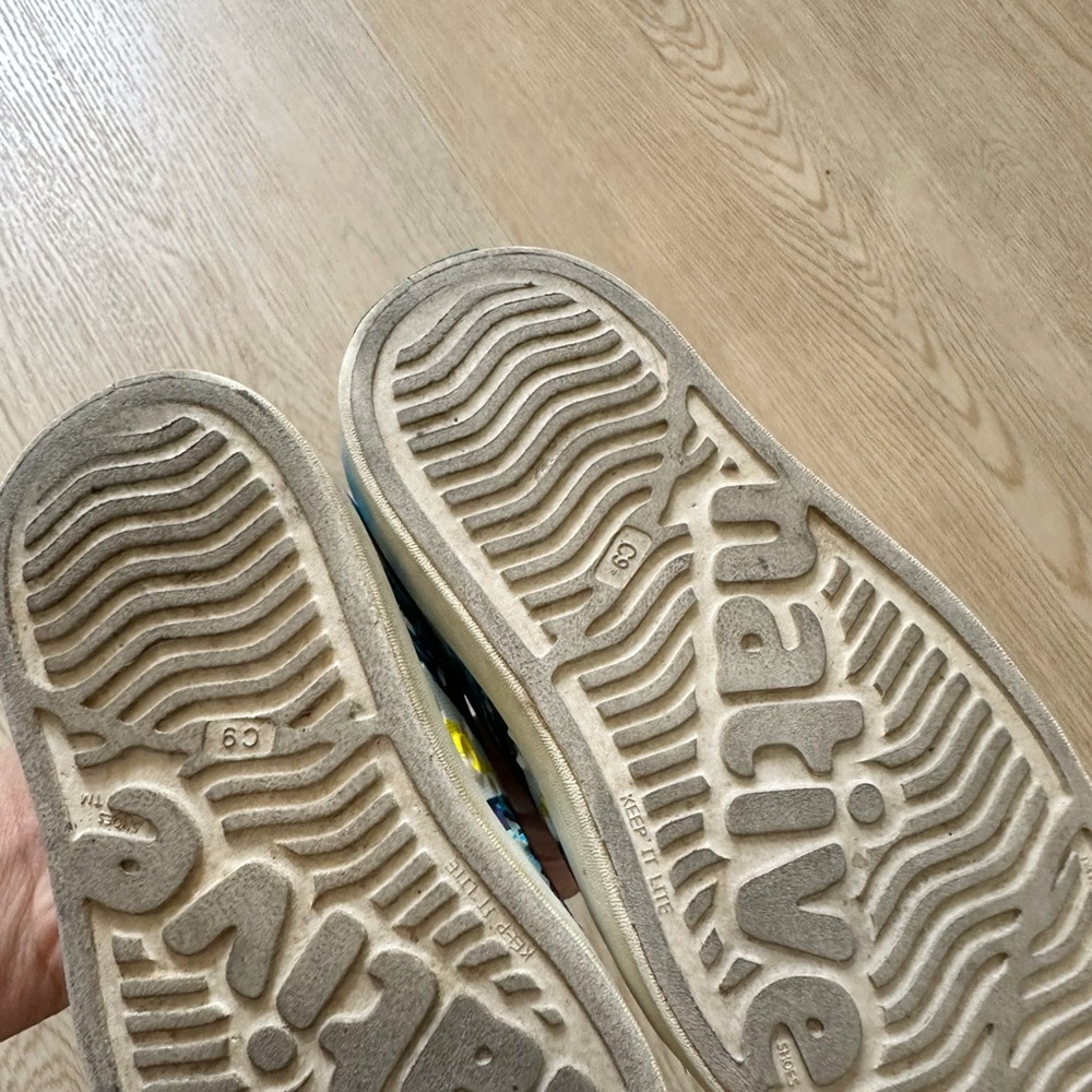 NATIVE Jefferson Colorful Kids Water Friendly Slip-On Sneaker - Picture 3 of 3